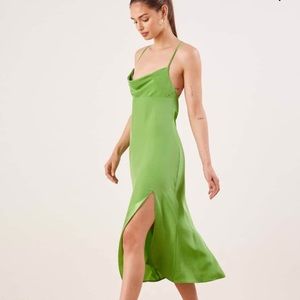 Reformation Silk Dress